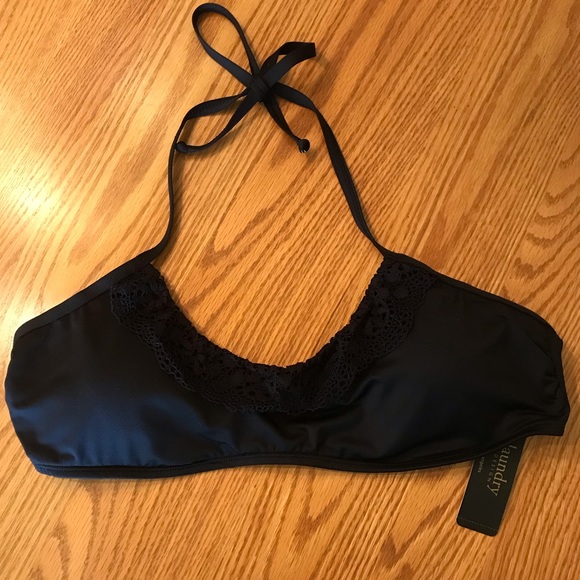 NWT Laundry by Design- Lace trim bikini top - Picture 1 of 8